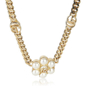 Gucci Gold-Plated  Interlocking G Necklace
